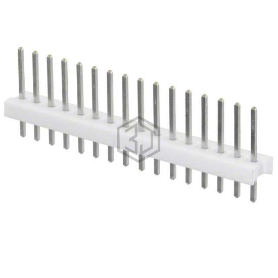 1-640452-6 - TE Connectivity AMP Connectors - Rectangular Connectors - Headers, Male Pins