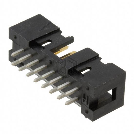 1761681-6 - TE Connectivity AMP Connectors - Rectangular Connectors - Headers, Male Pins