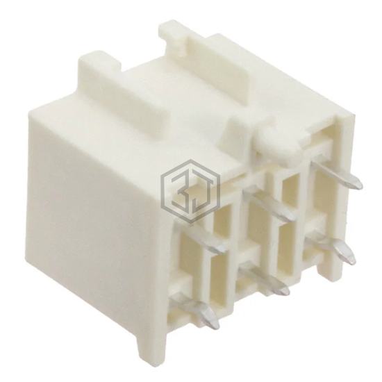 179849-1 - TE Connectivity AMP Connectors - Rectangular Connectors - Headers, Male Pins