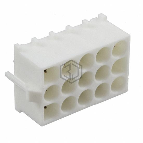 641976-1 - TE Connectivity AMP Connectors - Rectangular Connectors - Headers, Male Pins