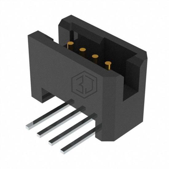TFM-104-01-L-S-RA - Samtec Inc. - Rectangular Connectors - Headers, Male Pins