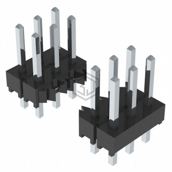 TSW-107-07-T-T - Samtec Inc. - Rectangular Connectors - Headers, Male Pins