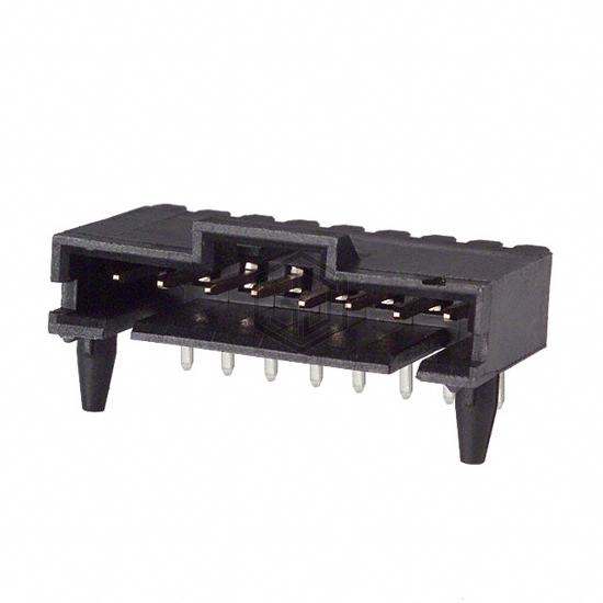 5-104361-7 - TE Connectivity AMP Connectors - Rectangular Connectors - Headers, Male Pins