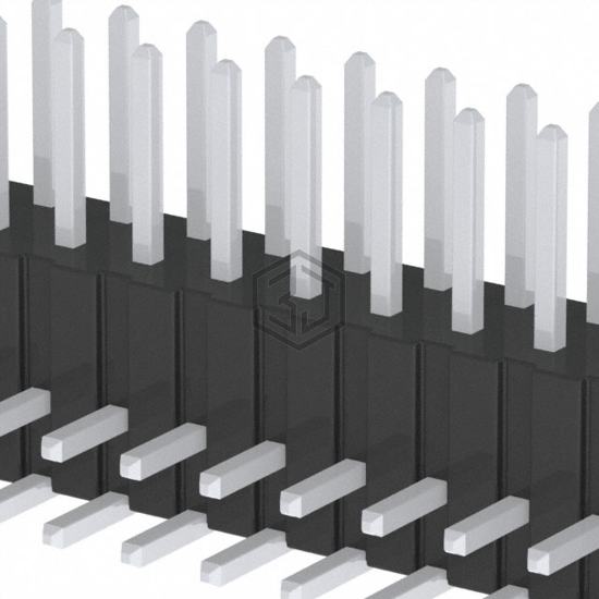 XG8W-3044 - Omron Electronics Inc-EMC Div - Rectangular Connectors - Headers, Male Pins