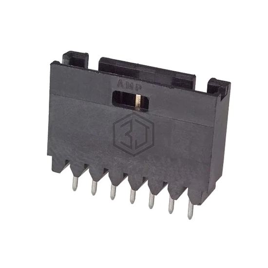 5-102202-4 - TE Connectivity AMP Connectors - Rectangular Connectors - Headers, Male Pins