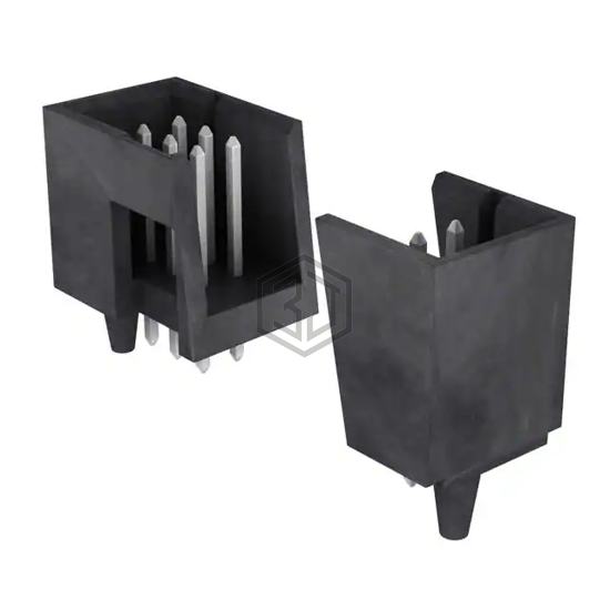 0015477510 - Molex - Rectangular Connectors - Headers, Male Pins