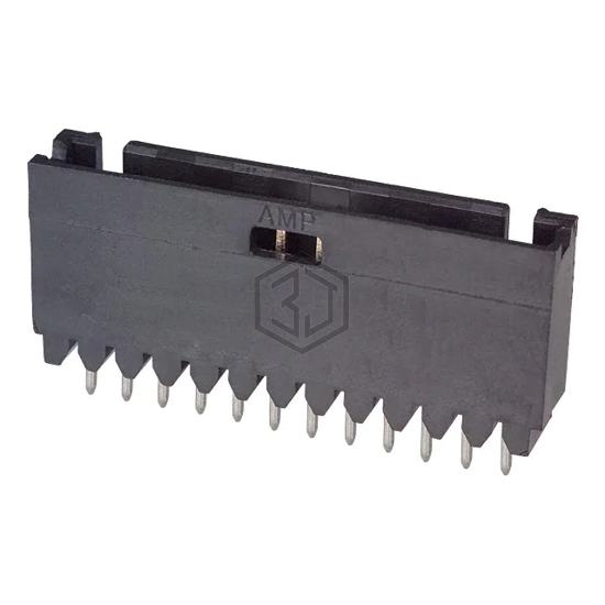 5-102202-9 - TE Connectivity AMP Connectors - Rectangular Connectors - Headers, Male Pins
