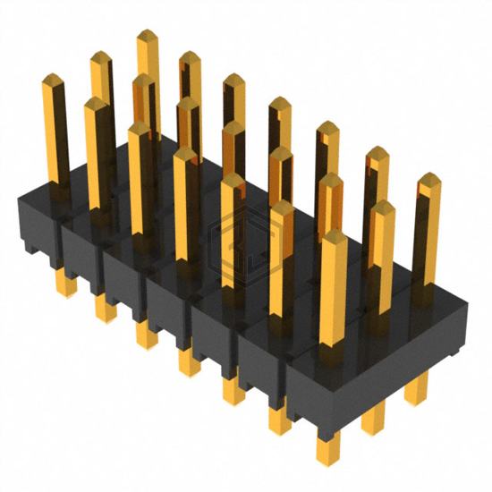 TSW-107-07-G-T - Samtec Inc. - Rectangular Connectors - Headers, Male Pins