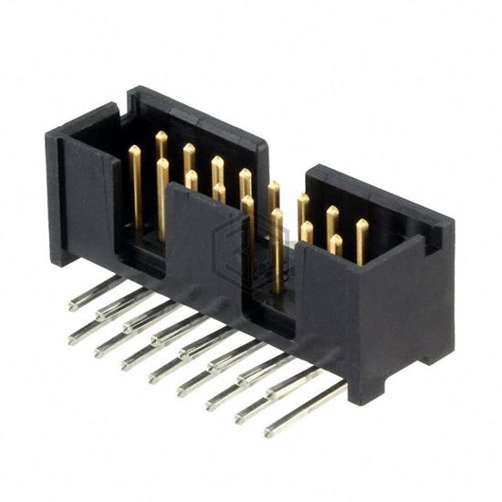 103310-3 - TE Connectivity AMP Connectors - Rectangular Connectors - Headers, Male Pins