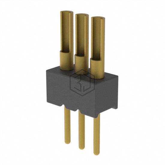 850-10-003-10-003000 - Mill-Max Manufacturing Corp. - Rectangular Connectors - Headers, Male Pins