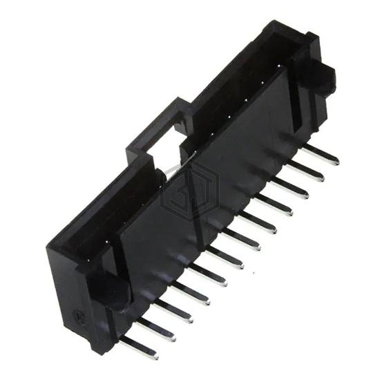 0705550011 - Molex - Rectangular Connectors - Headers, Male Pins