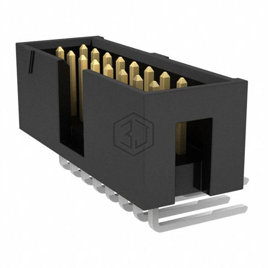 TSS-108-04-S-D-RA - Samtec Inc. - Rectangular Connectors - Headers, Male Pins