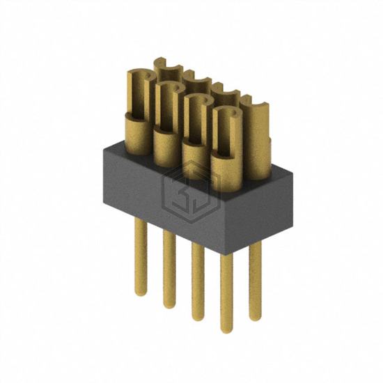 852-10-008-10-003000 - Mill-Max Manufacturing Corp. - Rectangular Connectors - Headers, Male Pins