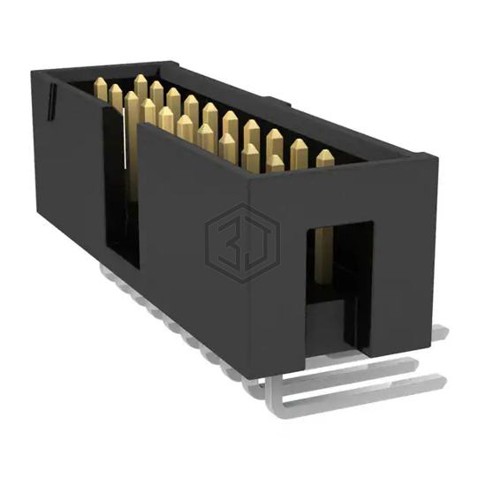 TSS-110-04-L-D-RA - Samtec Inc. - Rectangular Connectors - Headers, Male Pins