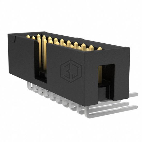 TST-110-04-L-D-RA - Samtec Inc. - Rectangular Connectors - Headers, Male Pins