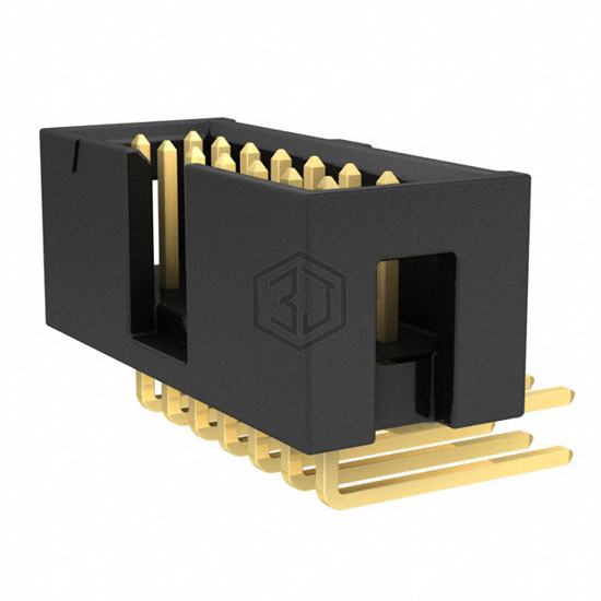 TST-107-04-G-D-RA - Samtec Inc. - Rectangular Connectors - Headers, Male Pins