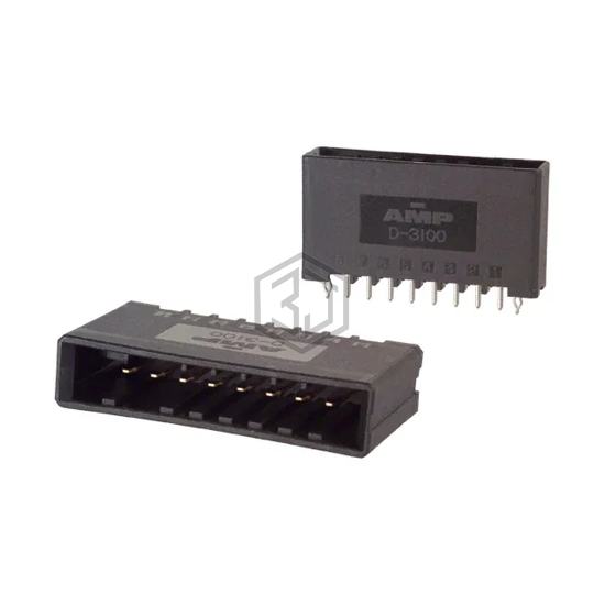 1-178317-2 - TE Connectivity AMP Connectors - Rectangular Connectors - Headers, Male Pins