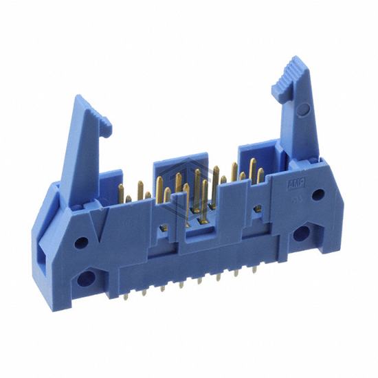 2-5499206-3 - TE Connectivity AMP Connectors - Rectangular Connectors - Headers, Male Pins