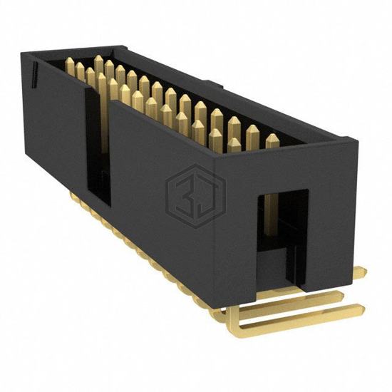 TSS-113-04-G-D-RA - Samtec Inc. - Rectangular Connectors - Headers, Male Pins
