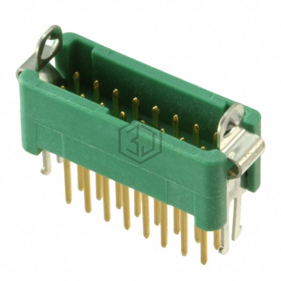 G125-MV21605L2P - Harwin Inc. - Rectangular Connectors - Headers, Male Pins