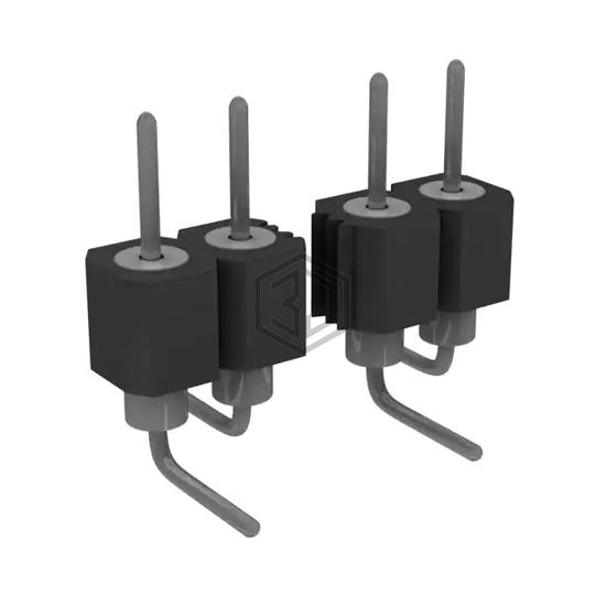 350-80-164-00-106101 - Preci-Dip - Rectangular Connectors - Headers, Male Pins