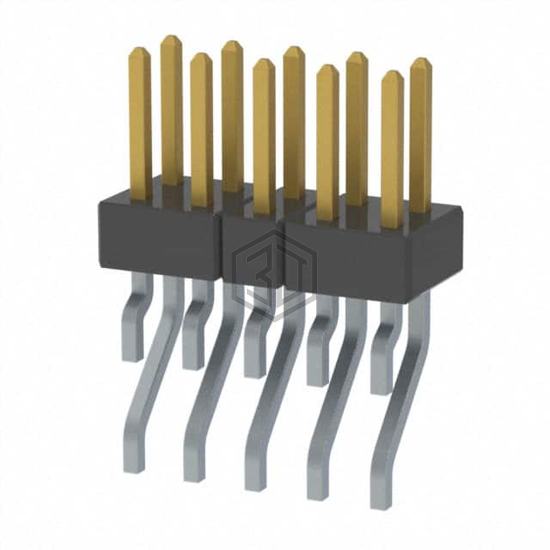 MMT-105-02-S-DH-P - Samtec Inc. - Rectangular Connectors - Headers, Male Pins