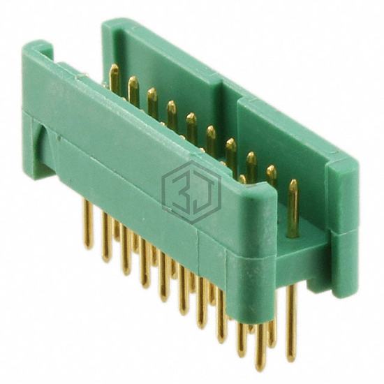 G125-MV12005L0P - Harwin Inc. - Rectangular Connectors - Headers, Male Pins