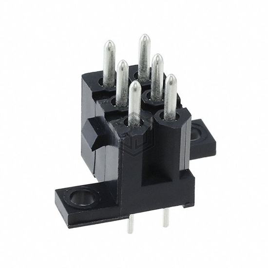 TST06RB01T - ITT Cannon, LLC - Rectangular Connectors - Headers, Male Pins