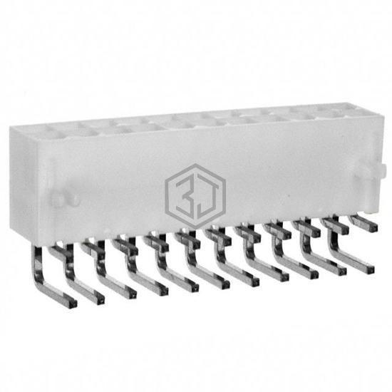 0039301222 - Molex - Rectangular Connectors - Headers, Male Pins