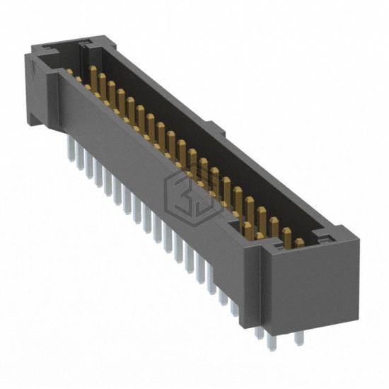 T2M-120-01-L-D-TH - Samtec Inc. - Rectangular Connectors - Headers, Male Pins