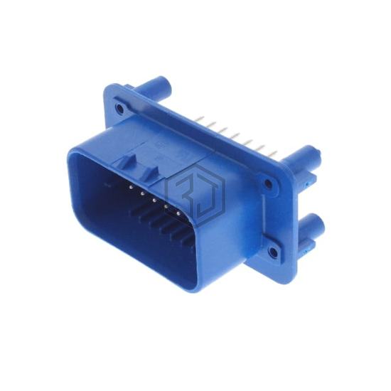 776200-5 - TE Connectivity AMP Connectors - Rectangular Connectors - Headers, Male Pins