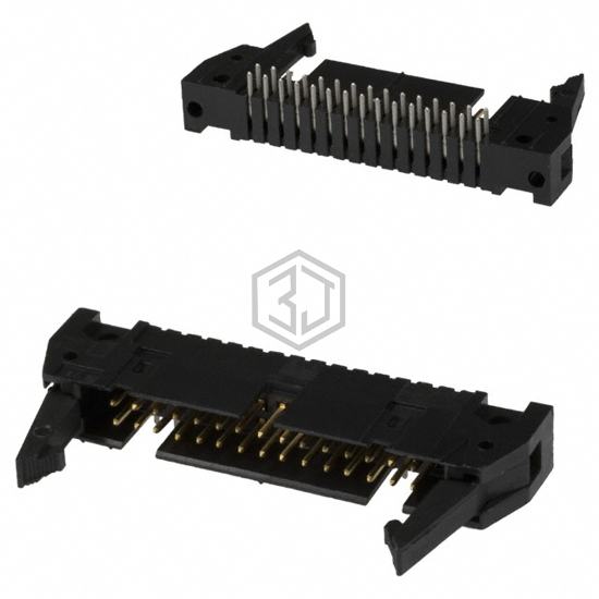 5499141-7 - TE Connectivity AMP Connectors - Rectangular Connectors - Headers, Male Pins