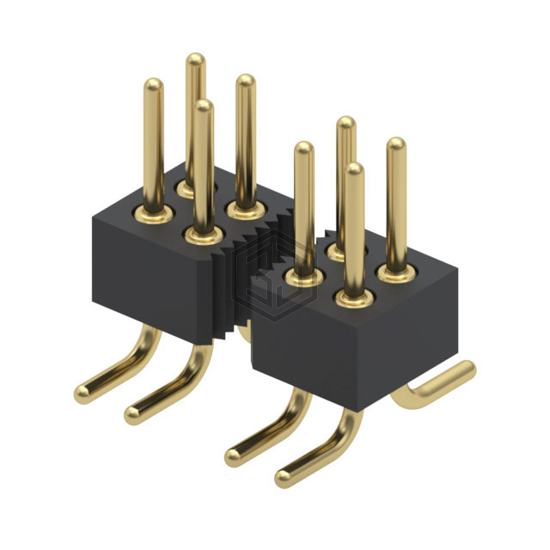 852-10-100-30-001000 - Mill-Max Manufacturing Corp. - Rectangular Connectors - Headers, Male Pins