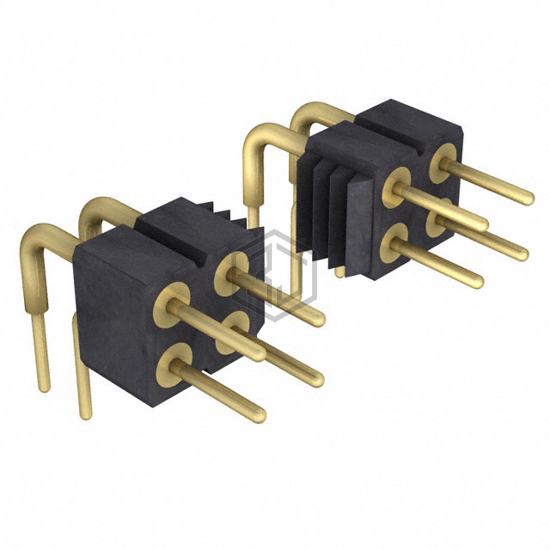 832-10-100-20-001101 - Preci-Dip - Rectangular Connectors - Headers, Male Pins
