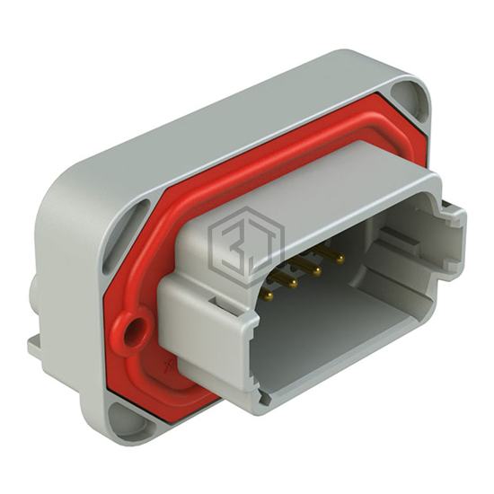 AT13-12PA-BM01 - Amphenol Sine Systems Corp - Rectangular Connectors - Headers, Male Pins