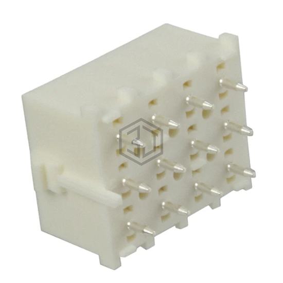 194014-1 - TE Connectivity AMP Connectors - Rectangular Connectors - Headers, Male Pins