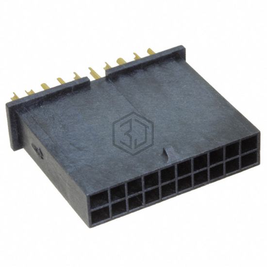 0442420009 - Molex - Rectangular Connectors - Headers, Male Pins