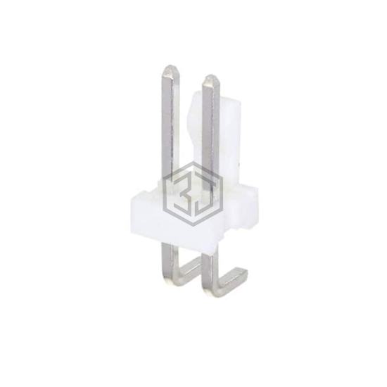 LHD-02-TRB - Adam Tech - Rectangular Connectors - Headers, Male Pins