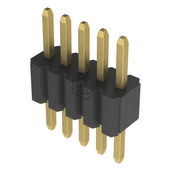HPH1-B-05-UA - Adam Tech - Rectangular Connectors - Headers, Male Pins