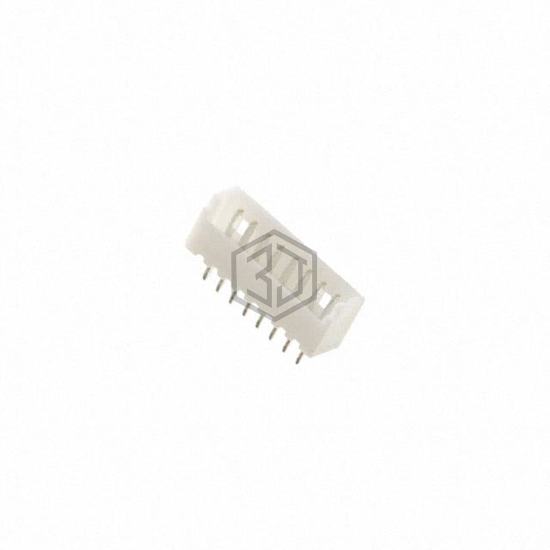 125SH-B-08-TS - Adam Tech - Rectangular Connectors - Headers, Male Pins