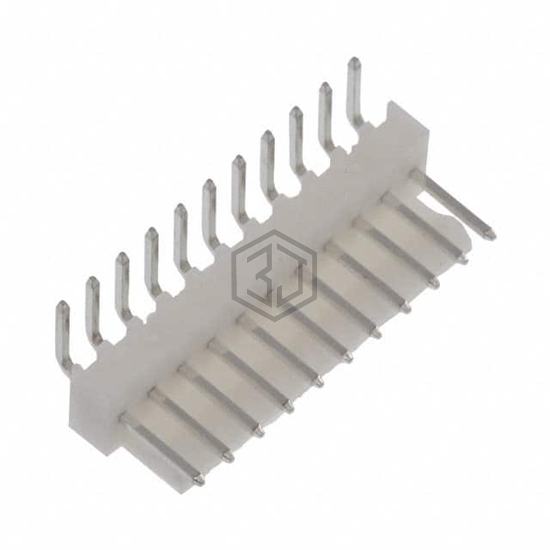 LHS-11-TRA - Adam Tech - Rectangular Connectors - Headers, Male Pins