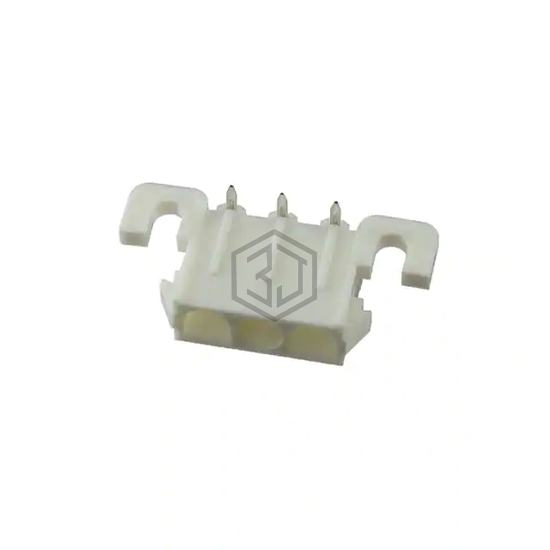 DME-M-03-RA-E - Adam Tech - Rectangular Connectors - Headers, Male Pins