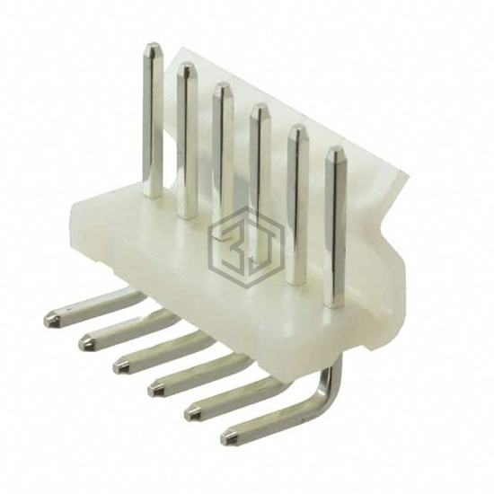 LHB-06-SB1 - Adam Tech - Rectangular Connectors - Headers, Male Pins