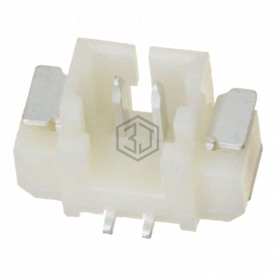 125SH-A-02-TS-SMT - Adam Tech - Rectangular Connectors - Headers, Male Pins