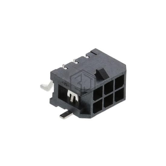 DML-06-A-H-T-A-TSMT-T/R - Adam Tech - Rectangular Connectors - Headers, Male Pins