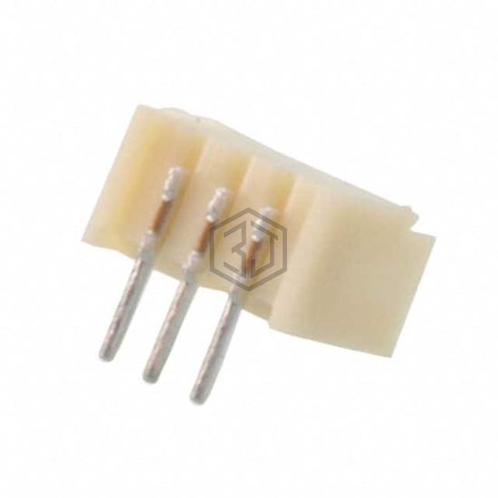 125SH-A-03-TR - Adam Tech - Rectangular Connectors - Headers, Male Pins
