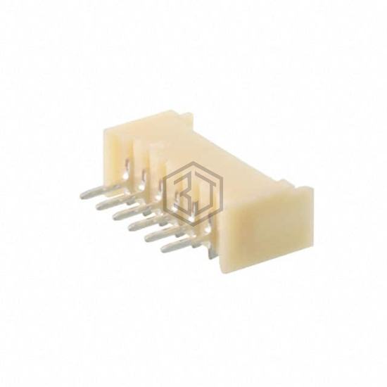 125SH-A-06-TS - Adam Tech - Rectangular Connectors - Headers, Male Pins