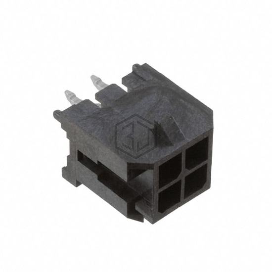 DML-04-A-V-T-A - Adam Tech - Rectangular Connectors - Headers, Male Pins