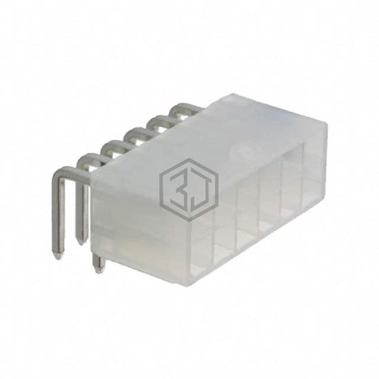 DMF-12-R-N - Adam Tech - Rectangular Connectors - Headers, Male Pins