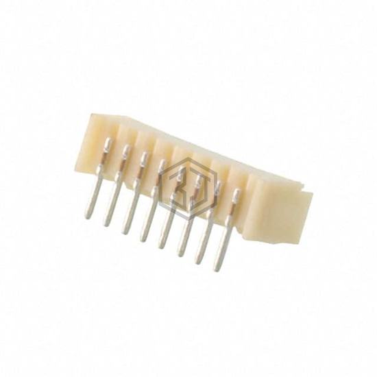 125SH-A-08-TR - Adam Tech - Rectangular Connectors - Headers, Male Pins